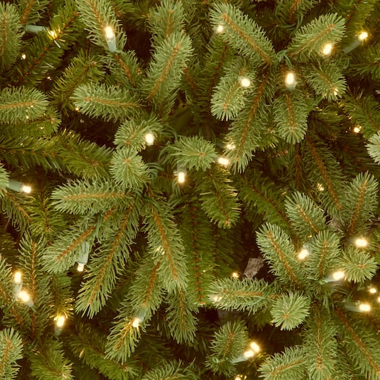 9ft. Pre-Lit Jersey Fraser Fir Artificial Christmas Tree, Clear Lights